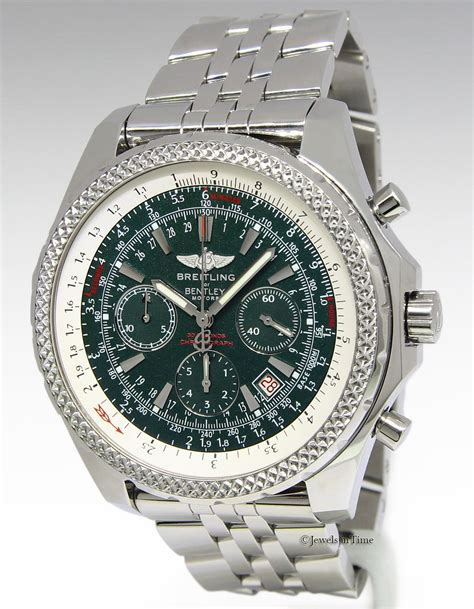 breitling for bentley back steel cronograph|breitling bentley 2024 price.